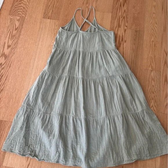 Able Sage Green Maxi Dress size XXL - Picture 5 of 6